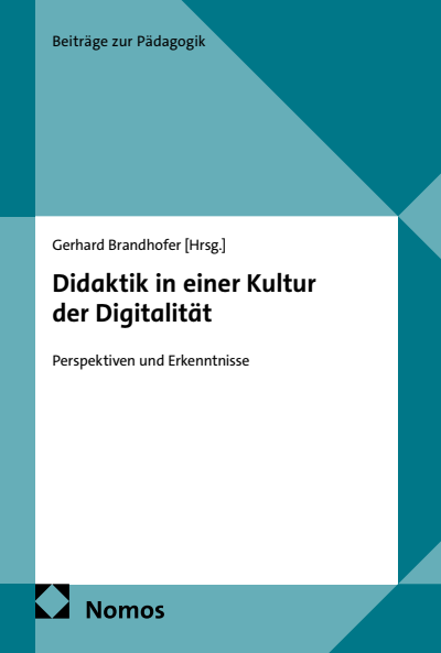 Cover of book: Didaktik in einer Kultur der Digitalität