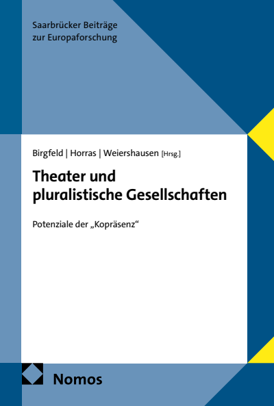 Cover des Buchs: Theater und pluralistische Gesellschaften