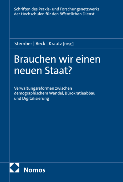 Cover des Buchs: Brauchen wir einen neuen Staat?