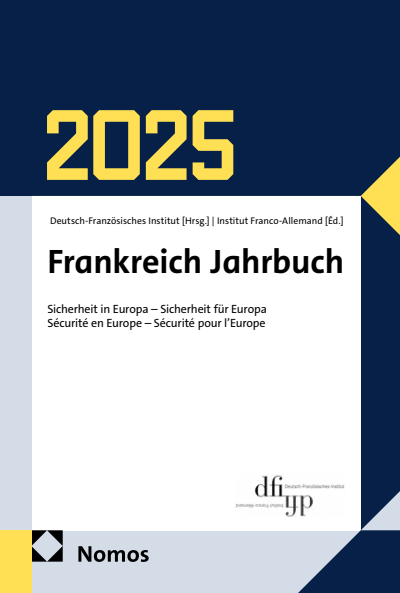 Cover of book: Frankreich Jahrbuch 2025