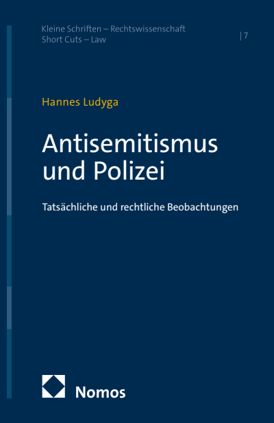 Cover des Buchs: Antisemitismus und Polizei