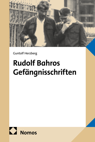 Cover of book: Rudolf Bahros Gefängnisschriften