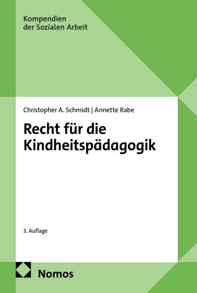 Cover of book: Recht für die Kindheitspädagogik