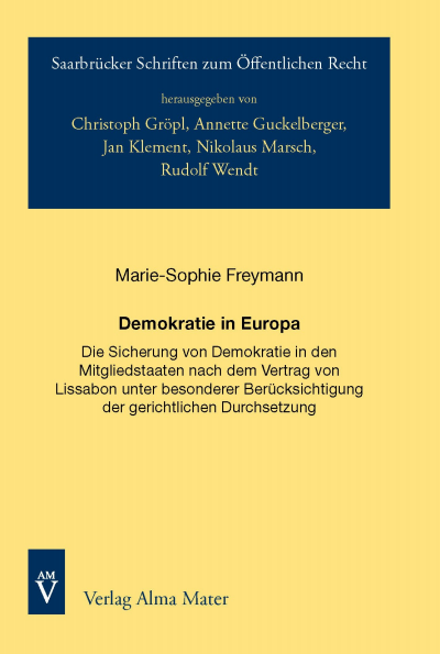 Cover des Buchs: Demokratie in Europa