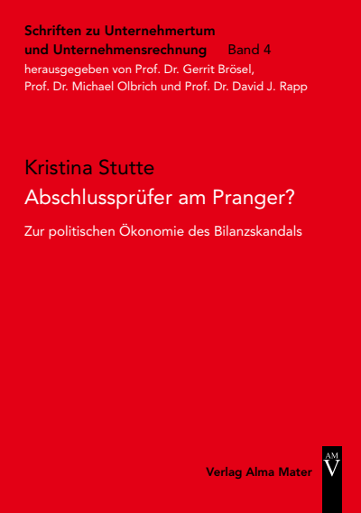 Cover of book: Abschlussprüfer am Pranger?