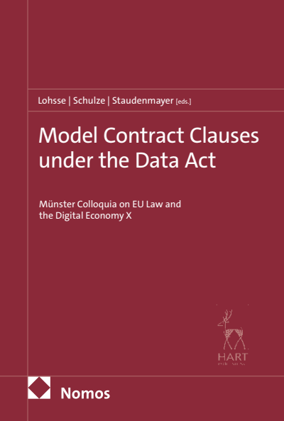 Cover des Buchs: Model Contract Clauses under the Data Act