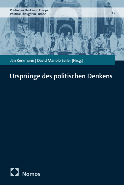 Cover des Buchs: Ursprünge des politischen Denkens