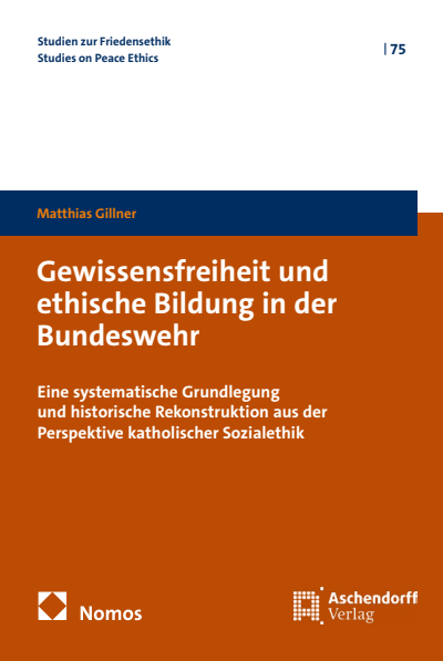 Cover des Buchs: Gewissensfreiheit und ethische Bildung in der Bundeswehr