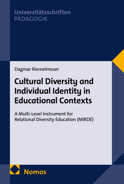 Cover of book: Cultural Diversity and Individual Identity in Educational Contexts