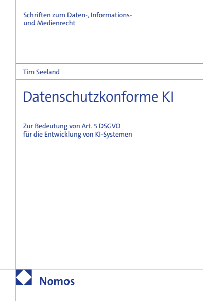 Cover des Buchs: Datenschutzkonforme KI
