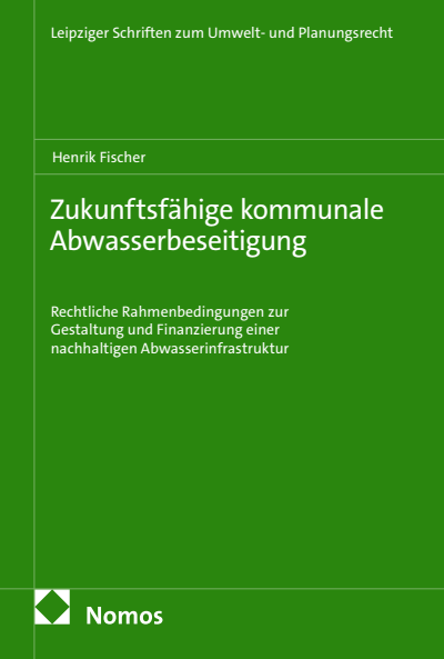 Cover of book: Zukunftsfähige kommunale Abwasserbeseitigung