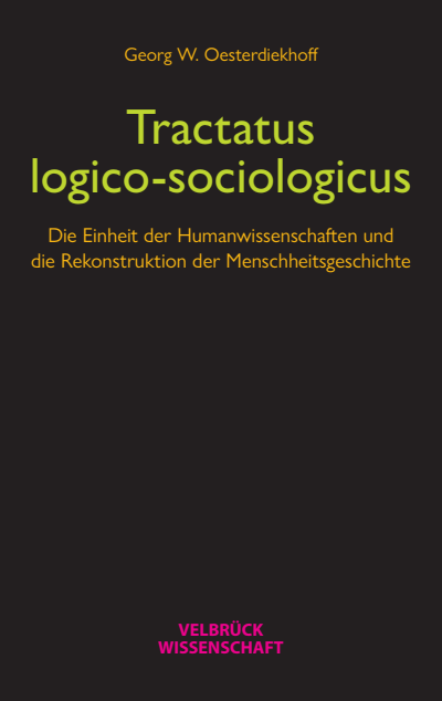 Cover des Buchs: Tractatus logico-sociologicus
