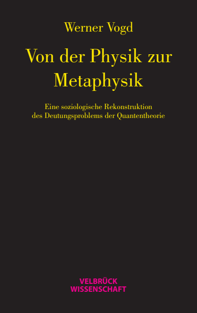 Cover of book: Von der Physik zur Metaphysik