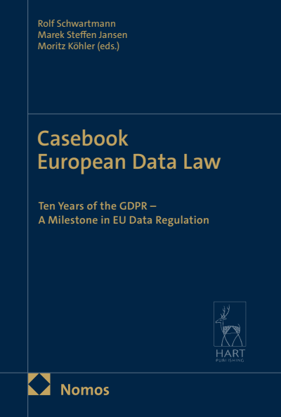 Cover des Buchs: Casebook European Data Law