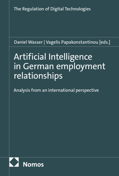 Cover of book: Artificial Intelligence in German employment relationships