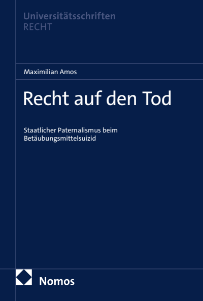 Cover des Buchs: Recht auf den Tod
