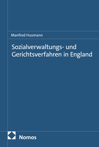 Cover des Buchs: Sozialverwaltungs- und Gerichtsverfahren in England