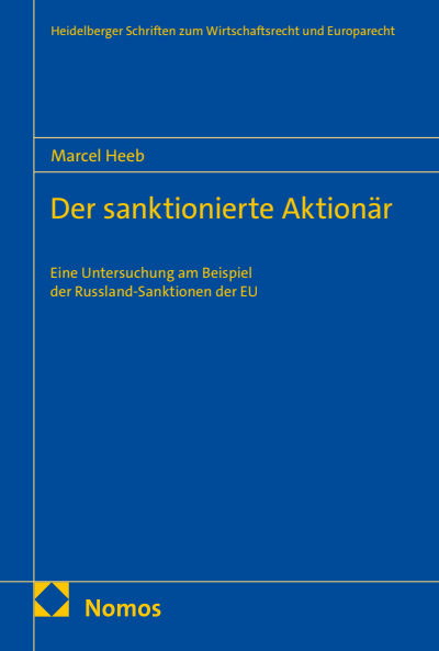 Cover des Buchs: Der sanktionierte Aktionär