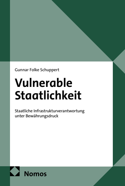 Cover des Buchs: Vulnerable Staatlichkeit