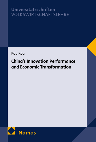 Cover des Buchs: China’s Innovation Performance and Economic Transformation