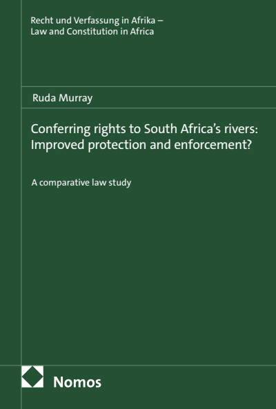 Cover of book: Conferring rights to South Africa’s rivers: Improved protection and enforcement?