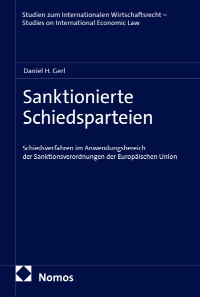 Cover des Buchs: Sanktionierte Schiedsparteien