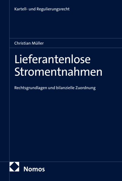 Cover des Buchs: Lieferantenlose Stromentnahmen