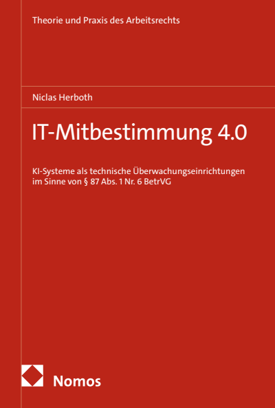 Cover of book: IT-Mitbestimmung 4.0