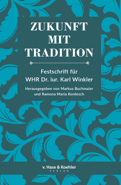 Cover of book: Zukunft mit Tradition