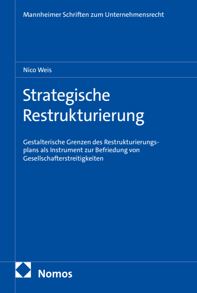Cover of book: Strategische Restrukturierung