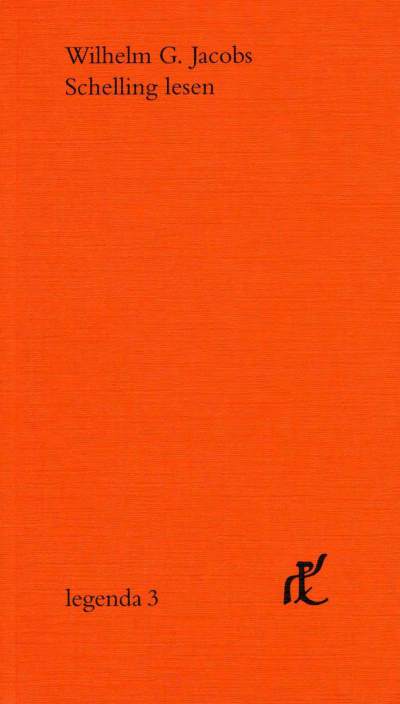 Cover of book: Schelling lesen