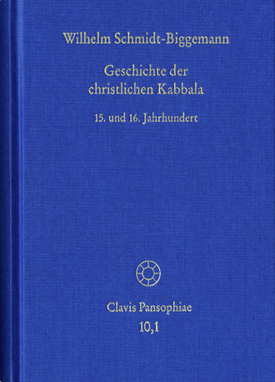 Cover of book: Geschichte der christlichen Kabbala