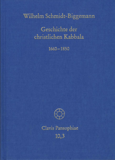 Cover of book: Geschichte der christlichen Kabbala