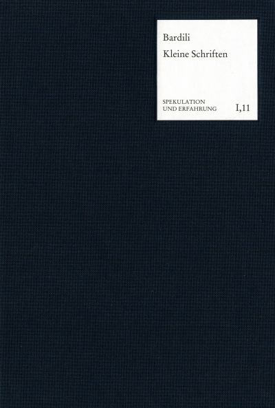 Cover of book: Kleine Schriften zur Logik