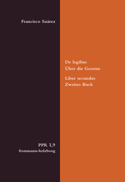 Cover des Buchs: De legibus ac Deo legislatore. Über die Gesetze und Gott den Gesetzgeber