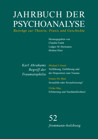 Cover of book: Jahrbuch der Psychoanalyse