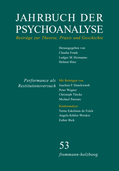 Cover of book: Jahrbuch der Psychoanalyse