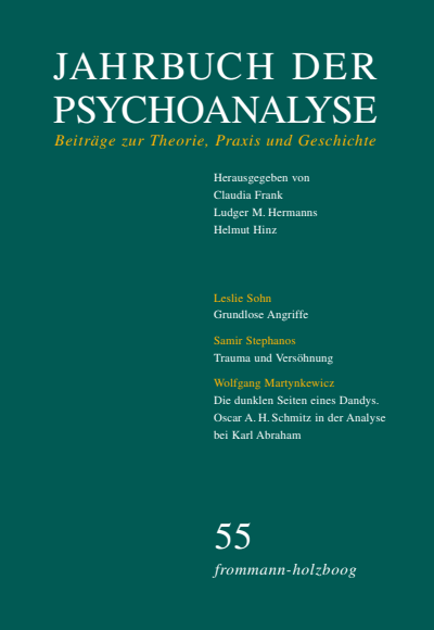 Cover of book: Jahrbuch der Psychoanalyse