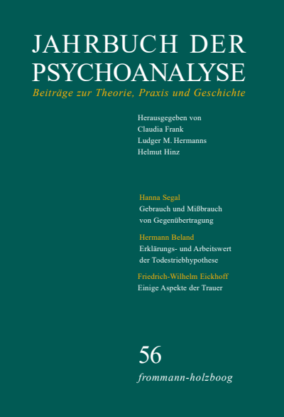 Cover of book: Jahrbuch der Psychoanalyse