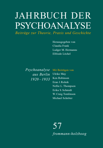 Cover of book: Jahrbuch der Psychoanalyse