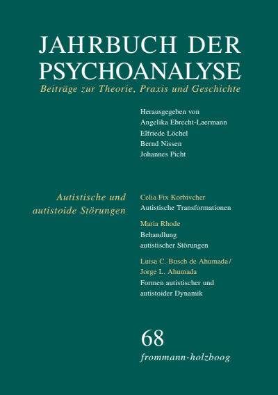 Cover of book: Jahrbuch der Psychoanalyse