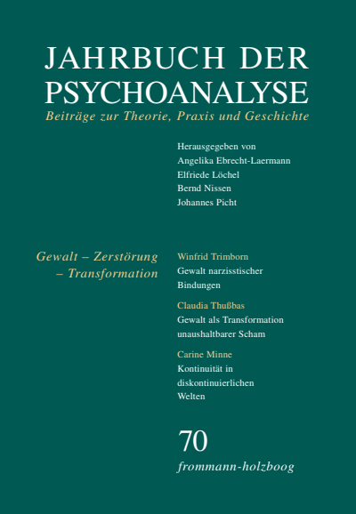 Cover of book: Jahrbuch der Psychoanalyse
