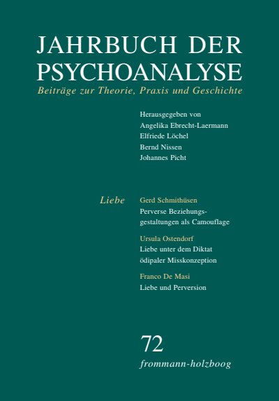 Cover of book: Jahrbuch der Psychoanalyse