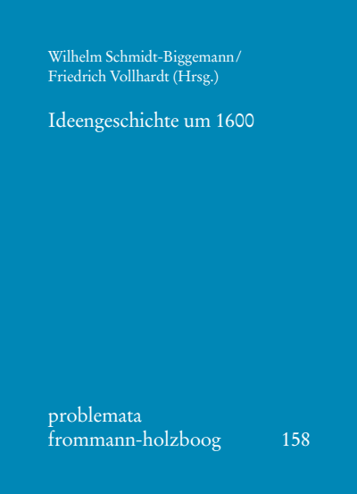 Cover of book: Ideengeschichte um 1600