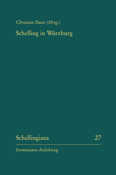 Cover of book: Schelling in Würzburg