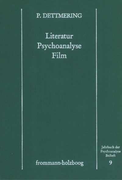 Cover of book: Literatur - Psychoanalyse - Film.