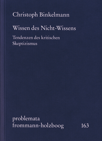 Cover of book: Wissen des Nicht-Wissens