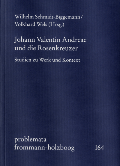 Cover of book: Johann Valentin Andreae und die Rosenkreuzer