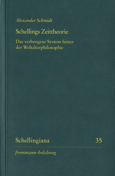 Cover of book: Schellings Zeittheorie