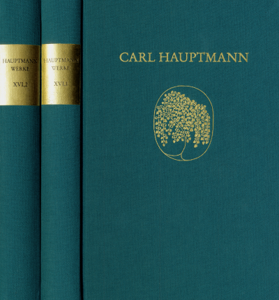 Cover des Buchs: Carl Hauptmann: Sämtliche Werke / Band XVI,1-2: Briefe II
